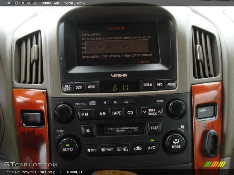 White Gold Crystal / Ivory 2002 Lexus RX 300
