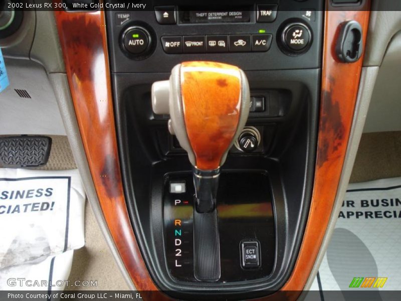 White Gold Crystal / Ivory 2002 Lexus RX 300
