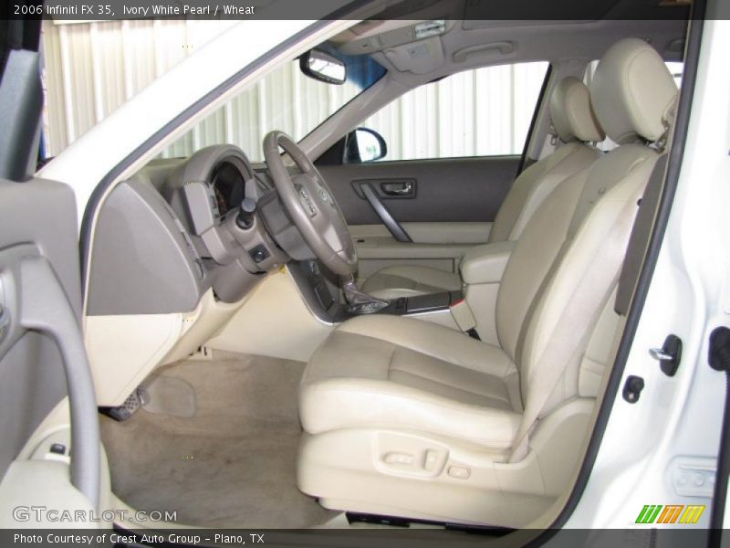 Ivory White Pearl / Wheat 2006 Infiniti FX 35