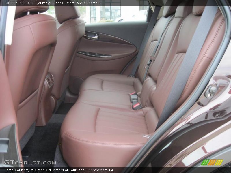 Dark Current Red / Chestnut 2010 Infiniti EX 35 Journey