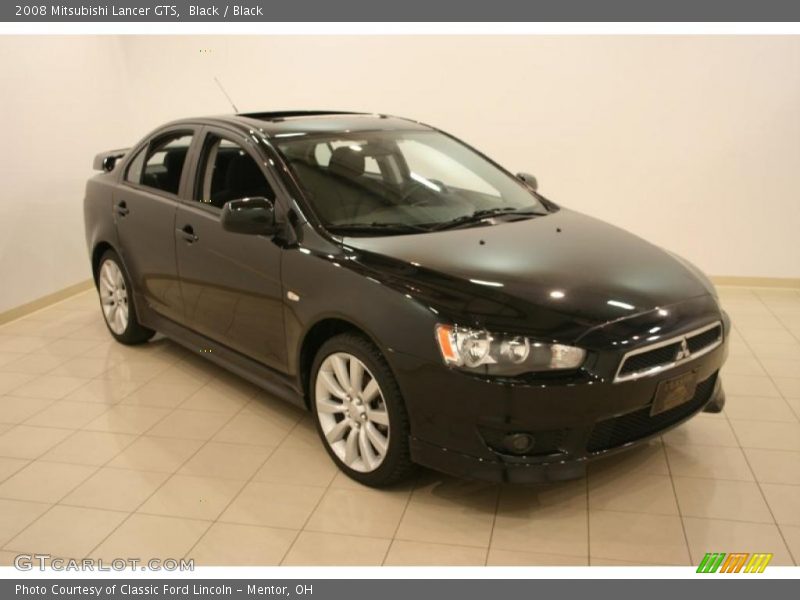 Black / Black 2008 Mitsubishi Lancer GTS