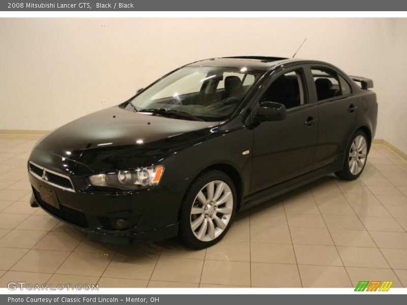 Black / Black 2008 Mitsubishi Lancer GTS