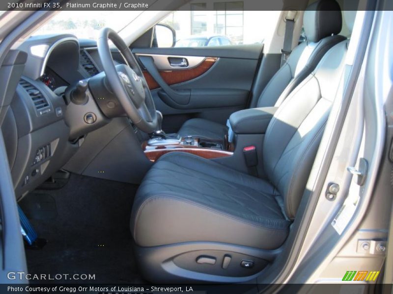 Platinum Graphite / Graphite 2010 Infiniti FX 35