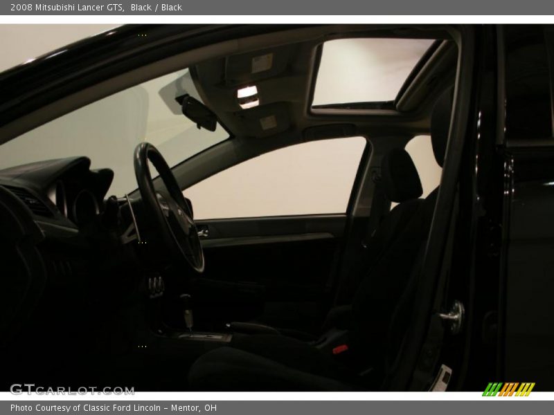 Black / Black 2008 Mitsubishi Lancer GTS