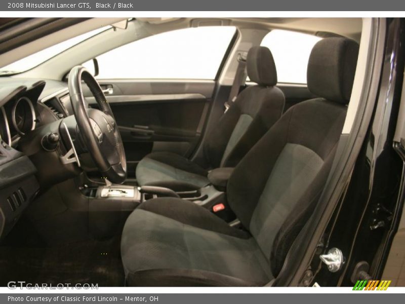 Black / Black 2008 Mitsubishi Lancer GTS