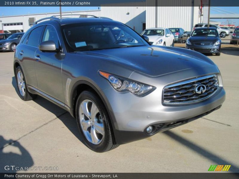 Platinum Graphite / Graphite 2010 Infiniti FX 35