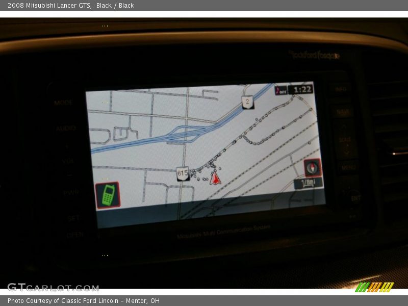 Black / Black 2008 Mitsubishi Lancer GTS