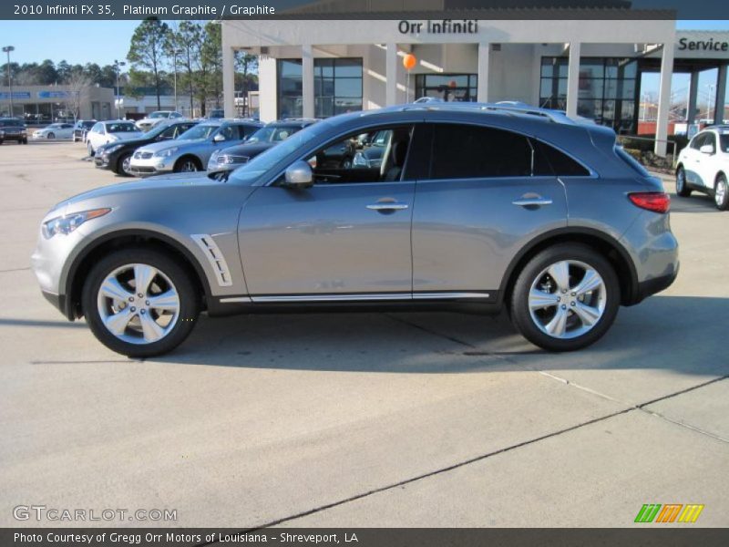 Platinum Graphite / Graphite 2010 Infiniti FX 35