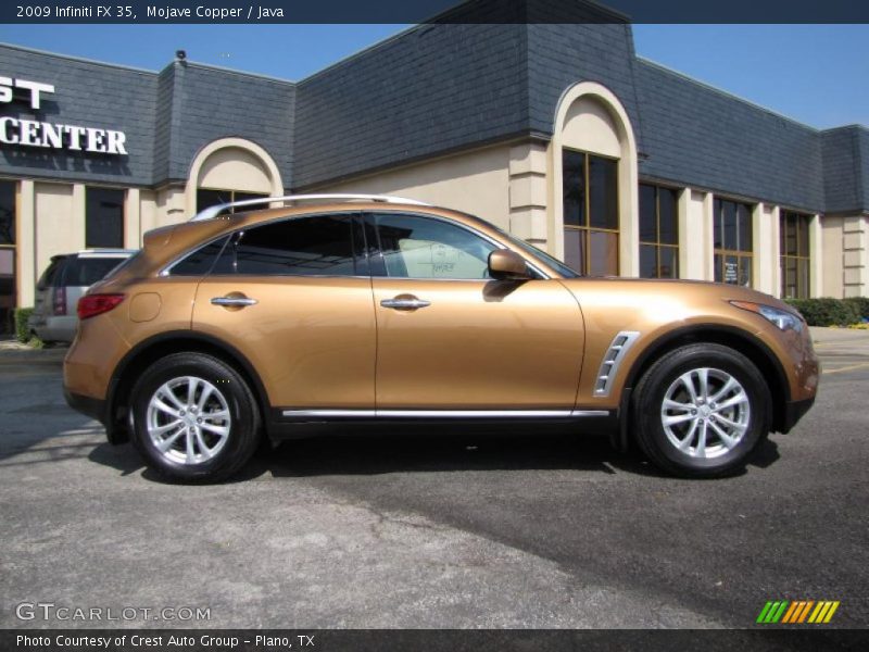 Mojave Copper / Java 2009 Infiniti FX 35