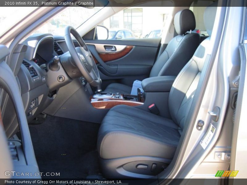 Platinum Graphite / Graphite 2010 Infiniti FX 35