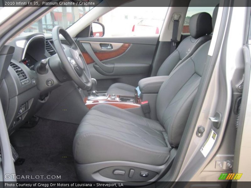 Platinum Graphite / Graphite 2010 Infiniti FX 35