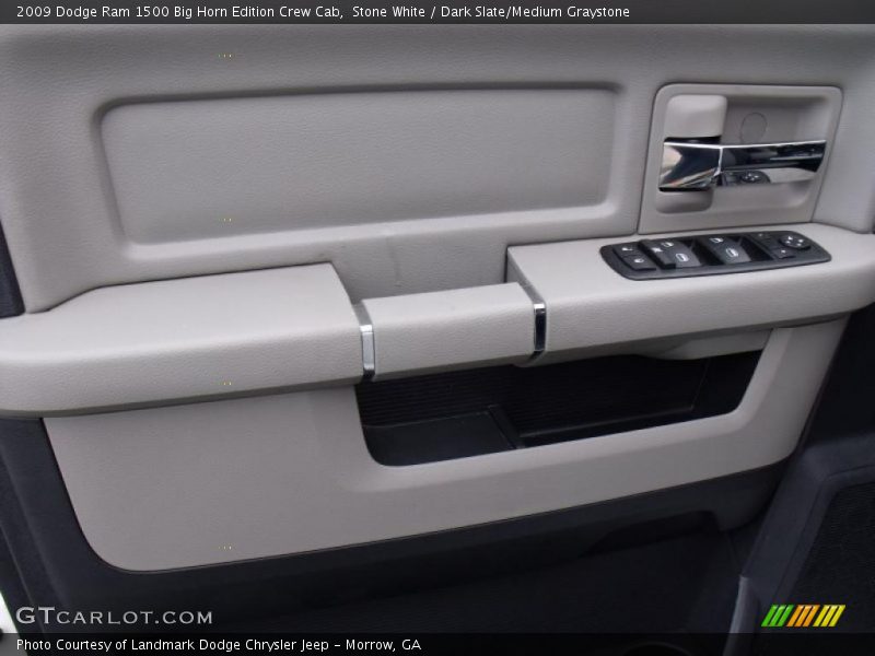 Stone White / Dark Slate/Medium Graystone 2009 Dodge Ram 1500 Big Horn Edition Crew Cab