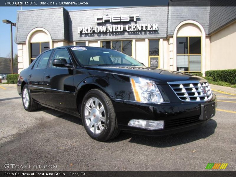 Black Ice / Cashmere/Cocoa 2008 Cadillac DTS