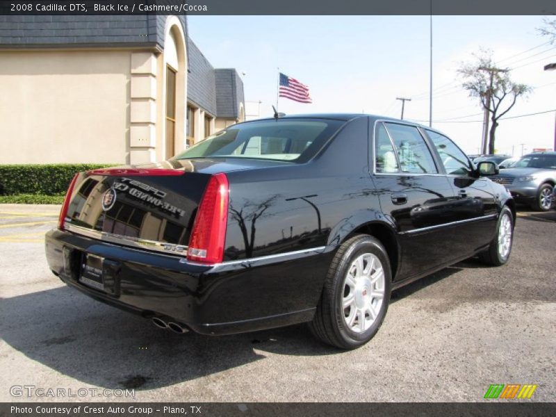 Black Ice / Cashmere/Cocoa 2008 Cadillac DTS