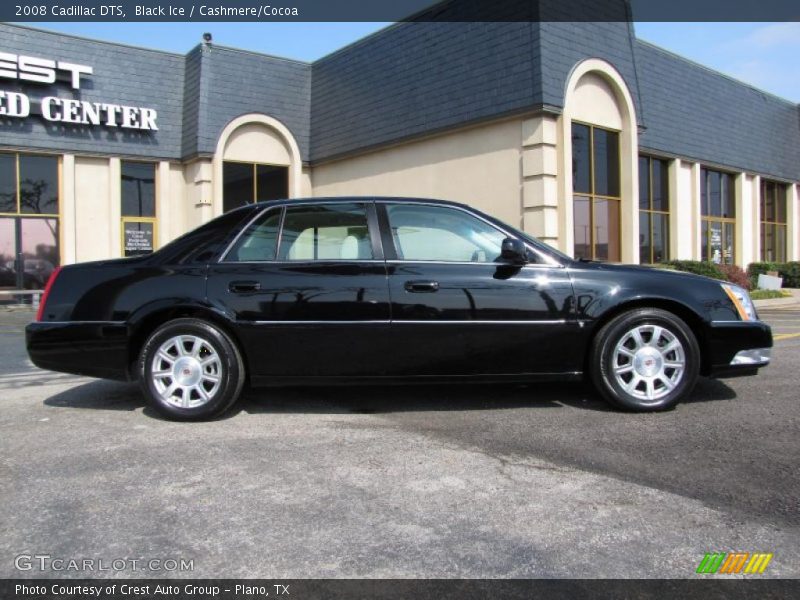 Black Ice / Cashmere/Cocoa 2008 Cadillac DTS
