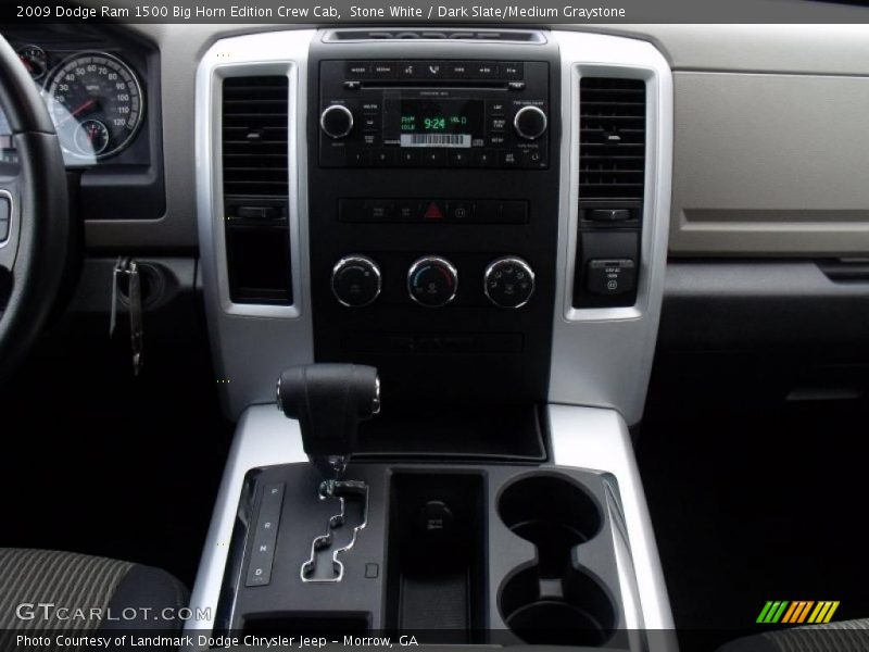 Stone White / Dark Slate/Medium Graystone 2009 Dodge Ram 1500 Big Horn Edition Crew Cab