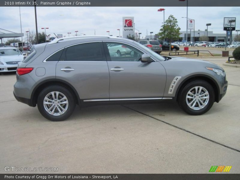 Platinum Graphite / Graphite 2010 Infiniti FX 35