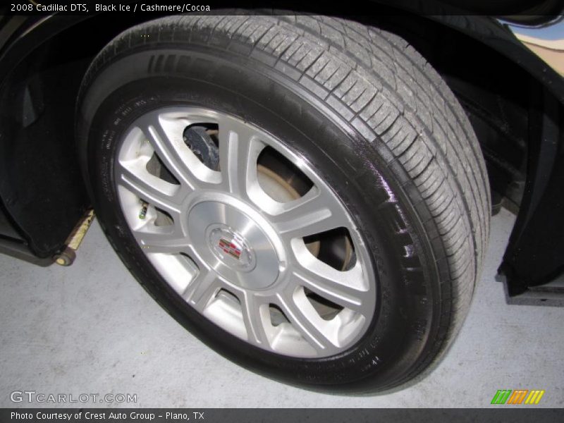 Black Ice / Cashmere/Cocoa 2008 Cadillac DTS