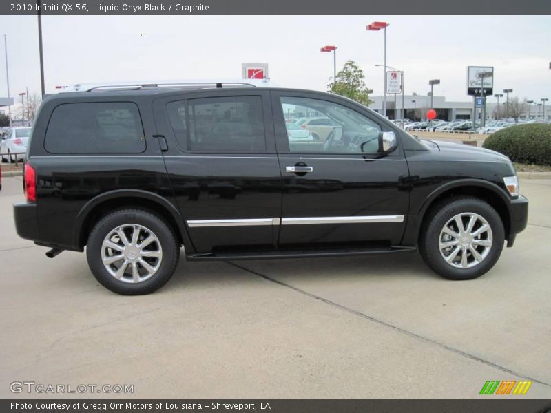 Liquid Onyx Black / Graphite 2010 Infiniti QX 56