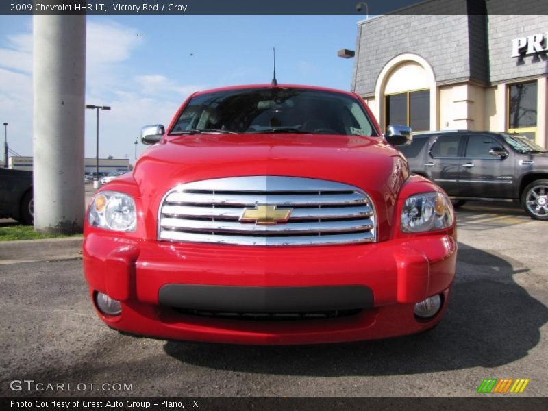 Victory Red / Gray 2009 Chevrolet HHR LT