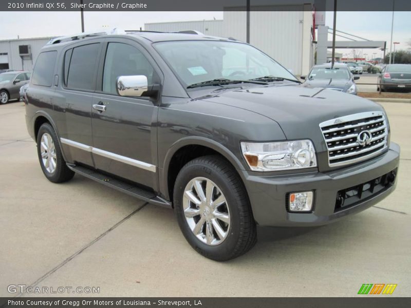 Silver Graphite / Graphite 2010 Infiniti QX 56