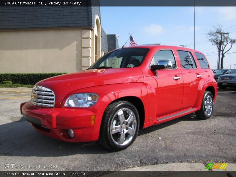 Victory Red / Gray 2009 Chevrolet HHR LT
