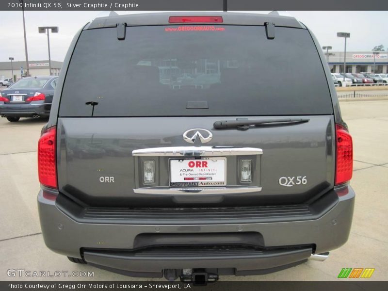 Silver Graphite / Graphite 2010 Infiniti QX 56