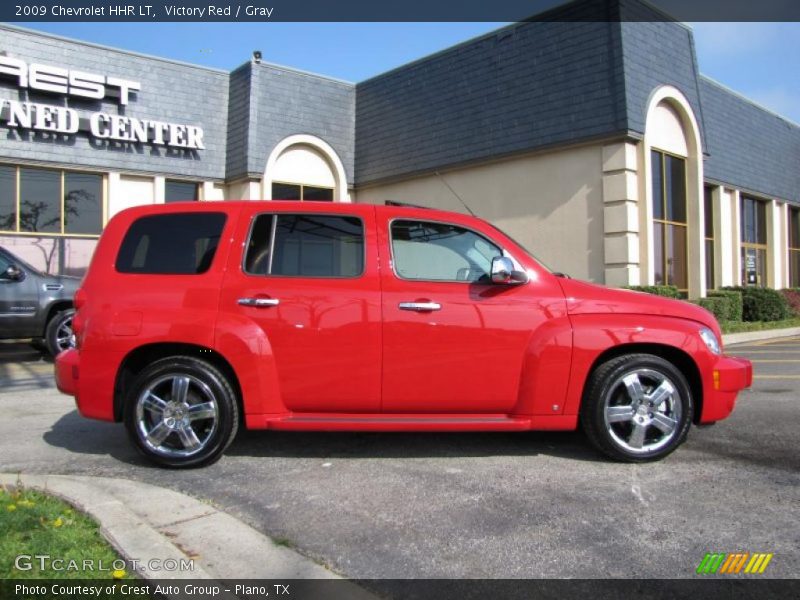 Victory Red / Gray 2009 Chevrolet HHR LT