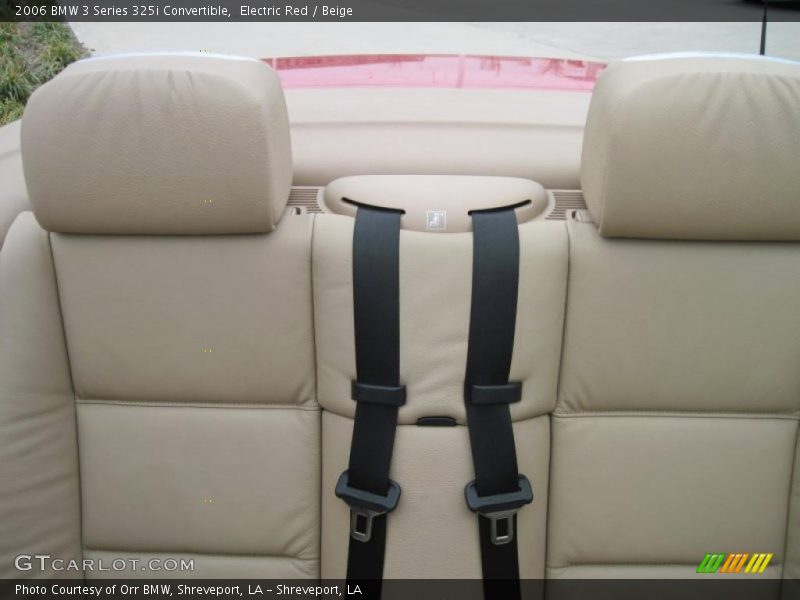 Electric Red / Beige 2006 BMW 3 Series 325i Convertible