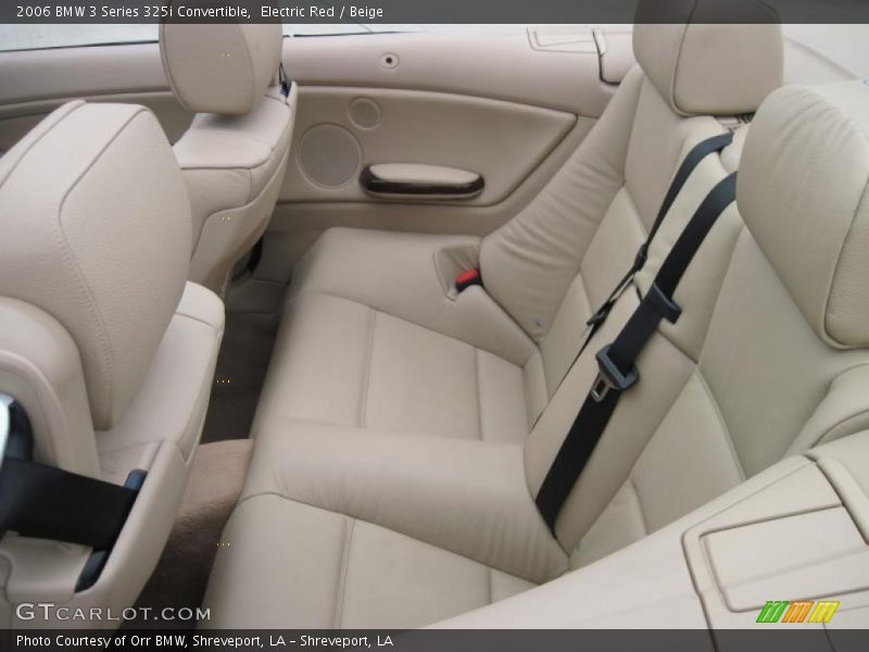 Electric Red / Beige 2006 BMW 3 Series 325i Convertible