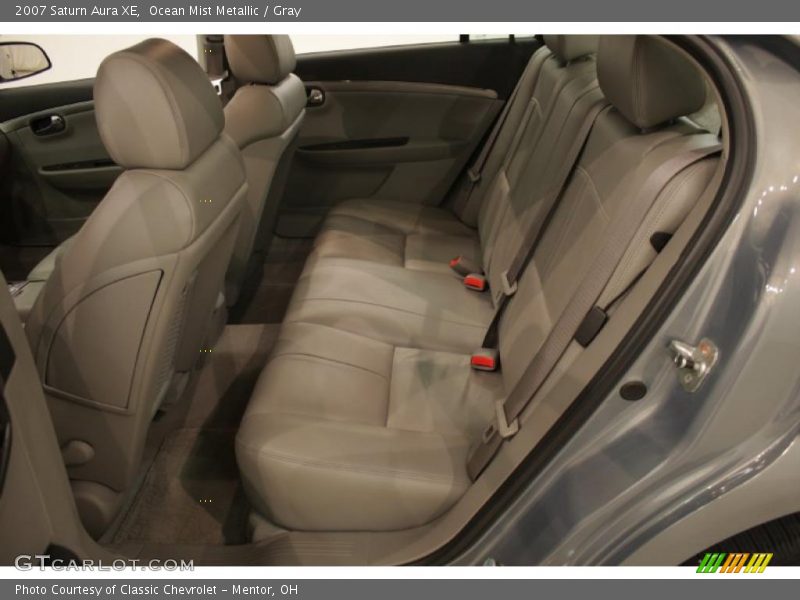 Ocean Mist Metallic / Gray 2007 Saturn Aura XE