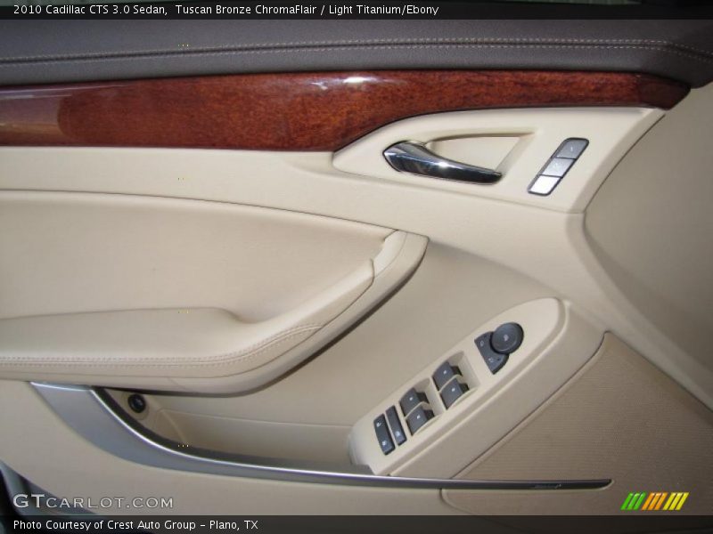 Tuscan Bronze ChromaFlair / Light Titanium/Ebony 2010 Cadillac CTS 3.0 Sedan