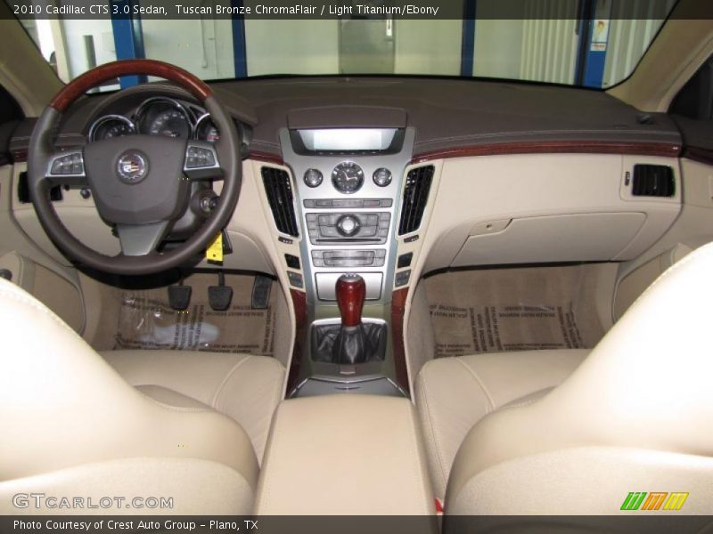 Tuscan Bronze ChromaFlair / Light Titanium/Ebony 2010 Cadillac CTS 3.0 Sedan