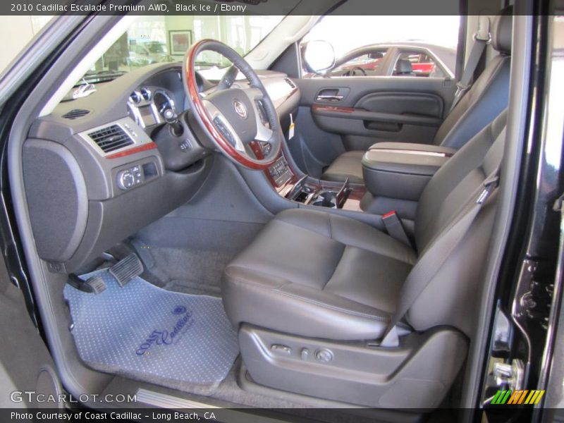 Black Ice / Ebony 2010 Cadillac Escalade Premium AWD
