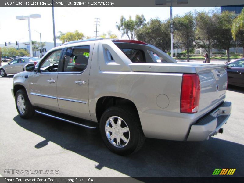 Quicksilver / Ebony/Ebony 2007 Cadillac Escalade EXT AWD