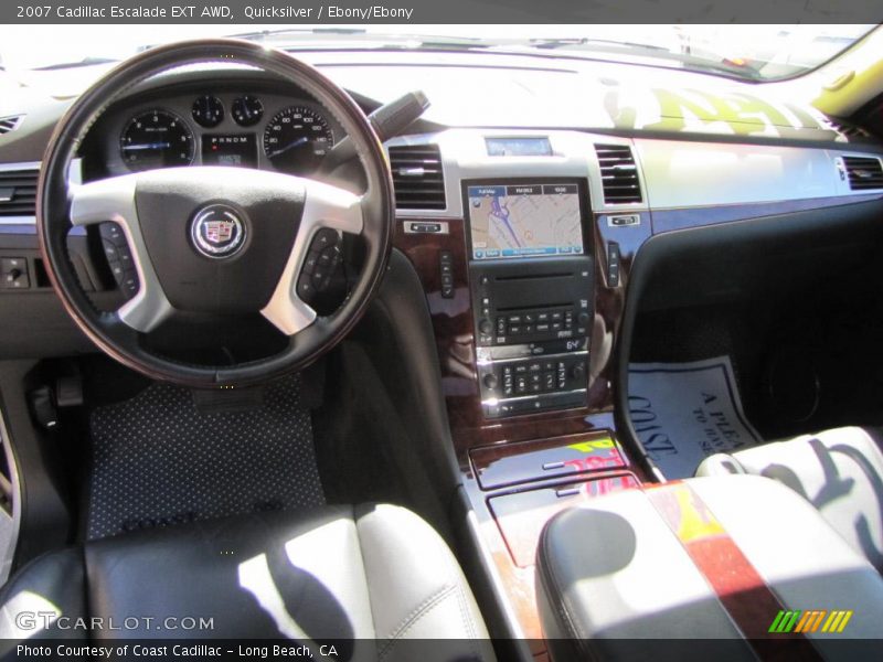 Quicksilver / Ebony/Ebony 2007 Cadillac Escalade EXT AWD
