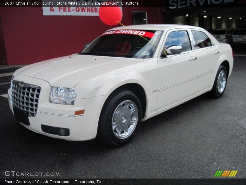 Stone White / Dark Slate Gray/Light Graystone 2007 Chrysler 300 Touring