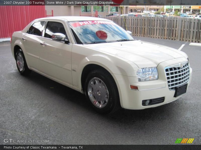 Stone White / Dark Slate Gray/Light Graystone 2007 Chrysler 300 Touring