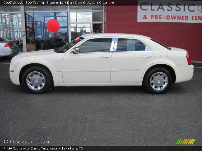 Stone White / Dark Slate Gray/Light Graystone 2007 Chrysler 300 Touring