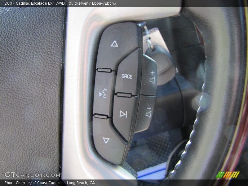 Quicksilver / Ebony/Ebony 2007 Cadillac Escalade EXT AWD