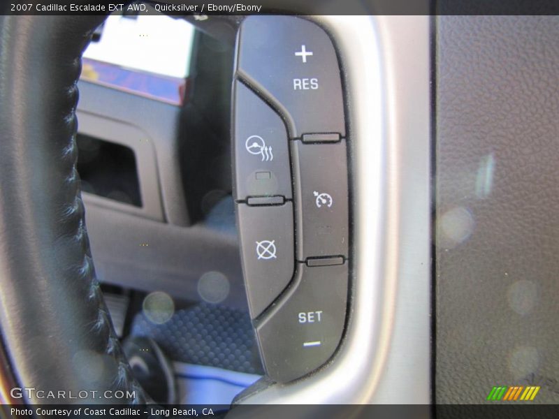 Quicksilver / Ebony/Ebony 2007 Cadillac Escalade EXT AWD