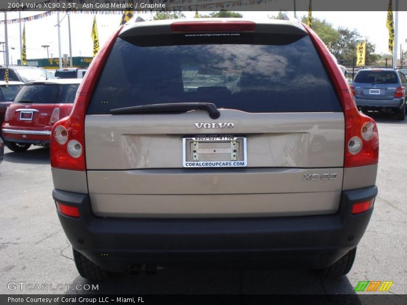 Ash Gold Metallic / Graphite 2004 Volvo XC90 2.5T