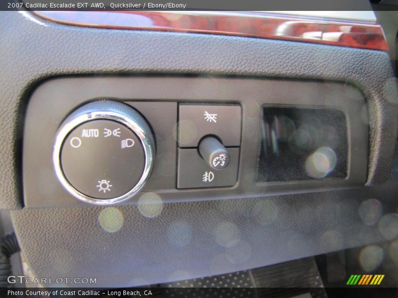 Quicksilver / Ebony/Ebony 2007 Cadillac Escalade EXT AWD