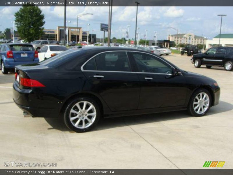 Nighthawk Black Pearl / Ebony Black 2006 Acura TSX Sedan
