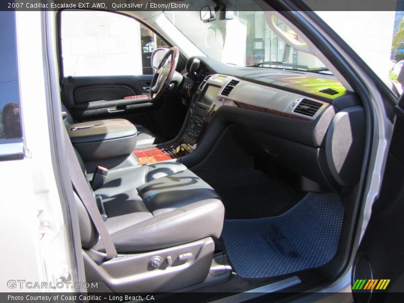 Quicksilver / Ebony/Ebony 2007 Cadillac Escalade EXT AWD