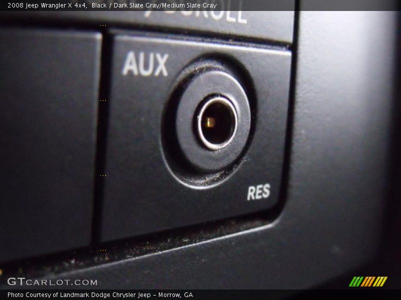 Black / Dark Slate Gray/Medium Slate Gray 2008 Jeep Wrangler X 4x4