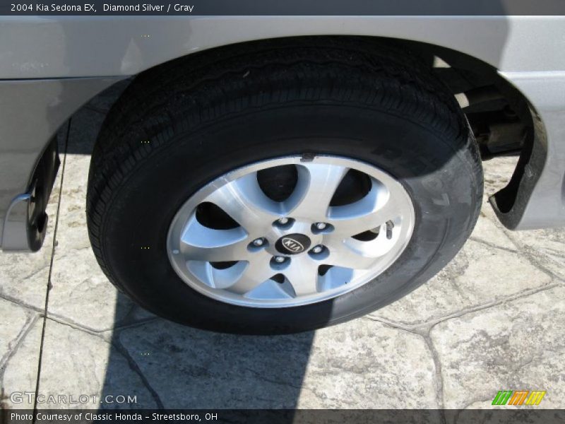 Diamond Silver / Gray 2004 Kia Sedona EX