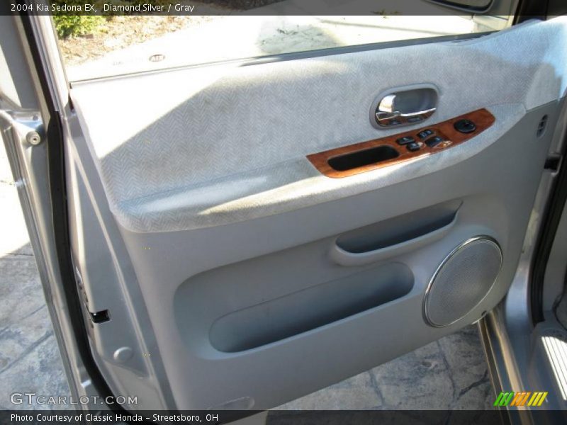 Diamond Silver / Gray 2004 Kia Sedona EX