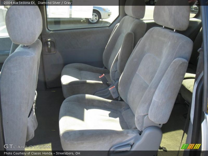 Diamond Silver / Gray 2004 Kia Sedona EX