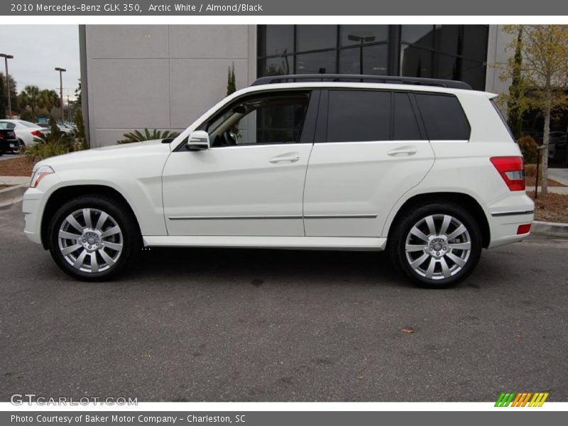 Arctic White / Almond/Black 2010 Mercedes-Benz GLK 350